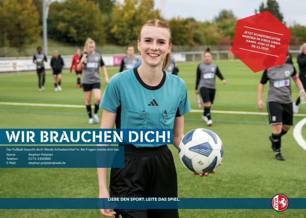 Bock auf Pfeife? Jetzt Schiedsrichrichter werden